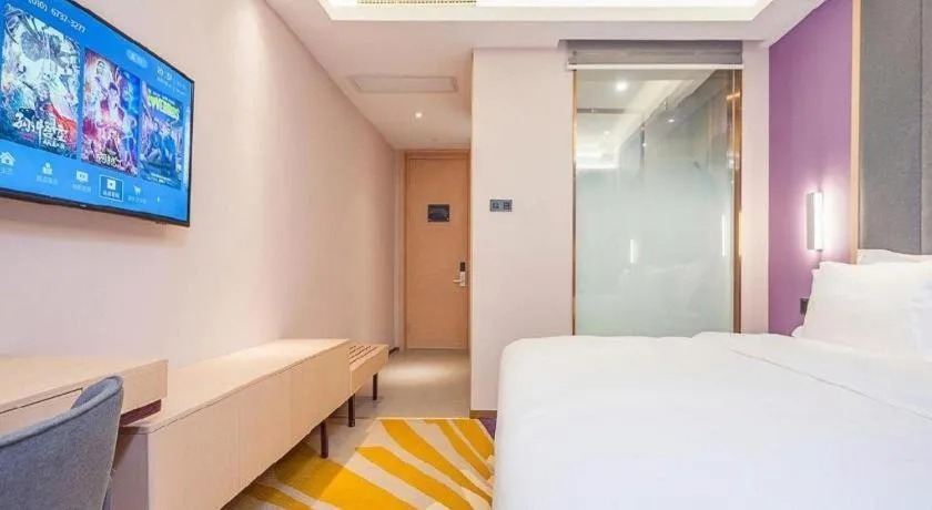 Bed in Lavande Hotel Beijing Yizhuang Economic Development Zone
