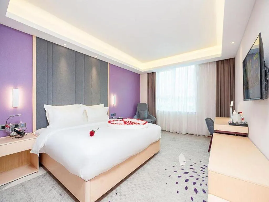 Bed in Lavande Hotel Beijing Yizhuang Economic Development Zone