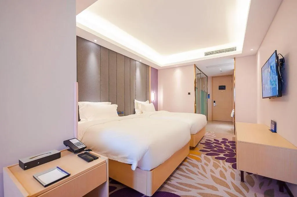 Bed in Lavande Hotel Beijing Yizhuang Economic Development Zone