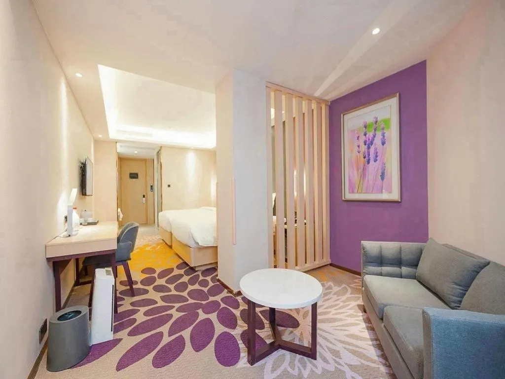 Bed in Lavande Hotel Beijing Yizhuang Economic Development Zone