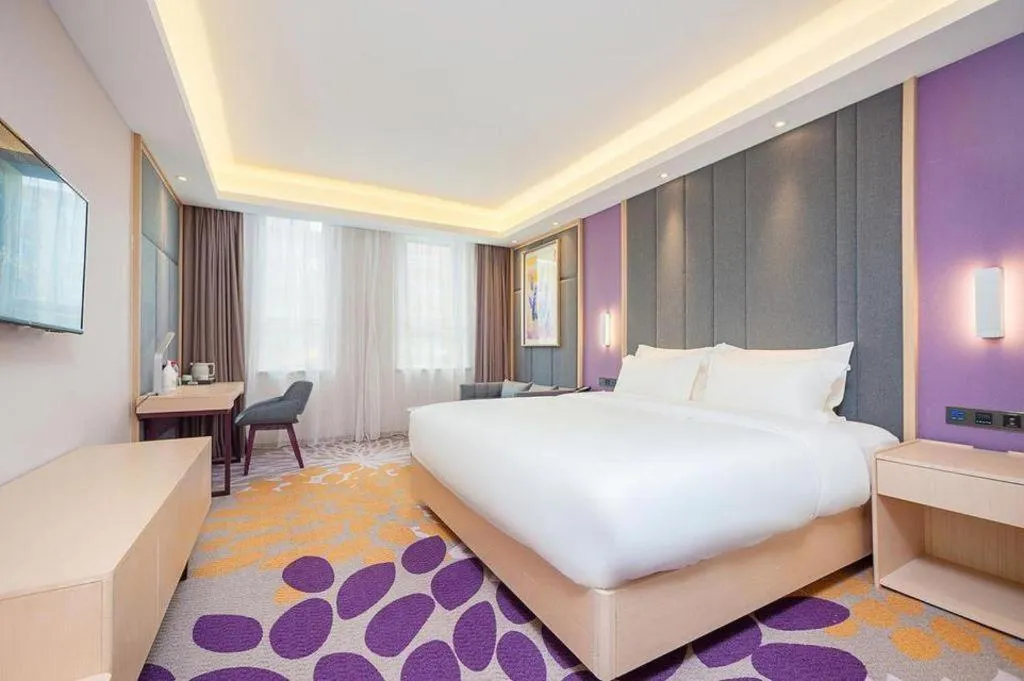 Bed in Lavande Hotel Beijing Yizhuang Economic Development Zone