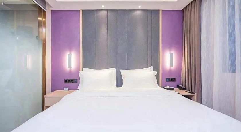 Bed in Lavande Hotel Beijing Yizhuang Economic Development Zone