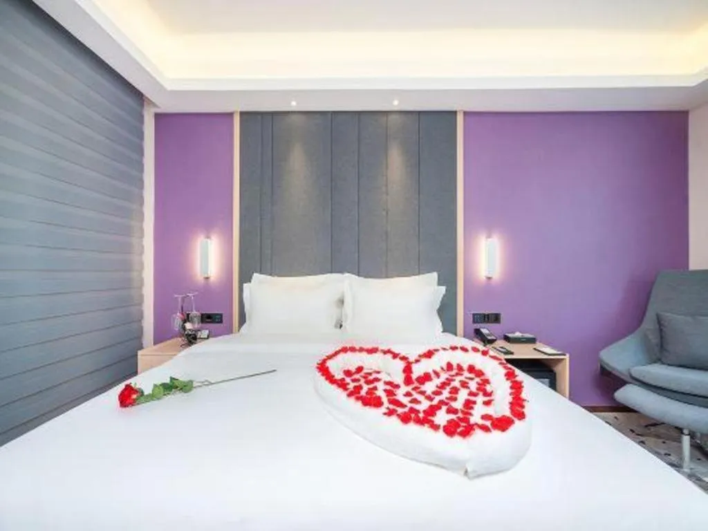 Bed in Lavande Hotel Beijing Yizhuang Economic Development Zone