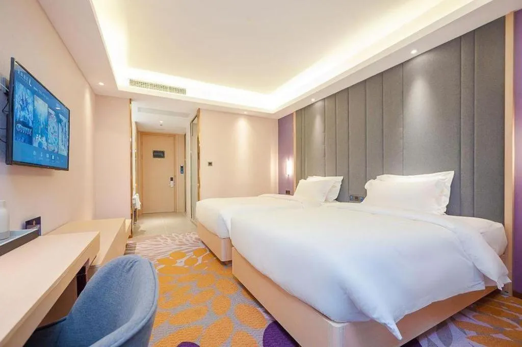Bed in Lavande Hotel Beijing Yizhuang Economic Development Zone