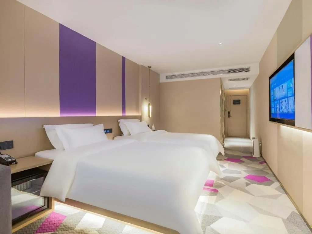 Bed in Lavande Hotel Beijing Industry University Metro Station