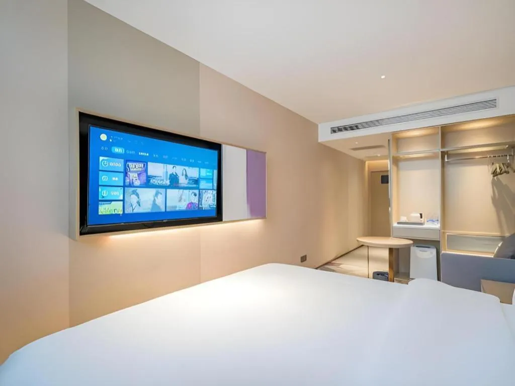 Bed in Lavande Hotel Beijing Industry University Metro Station