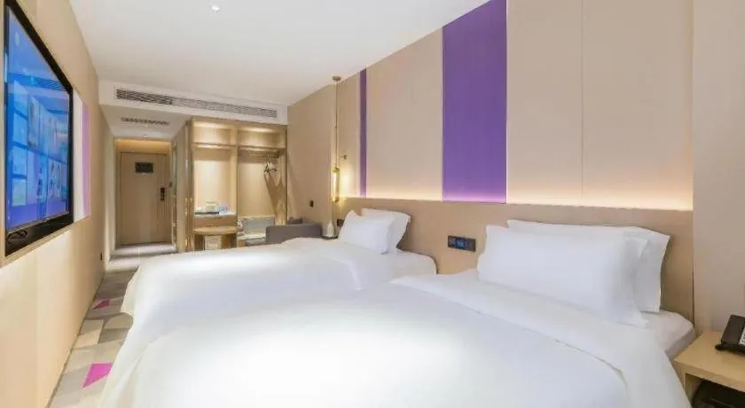 Bed in Lavande Hotel Beijing Industry University Metro Station