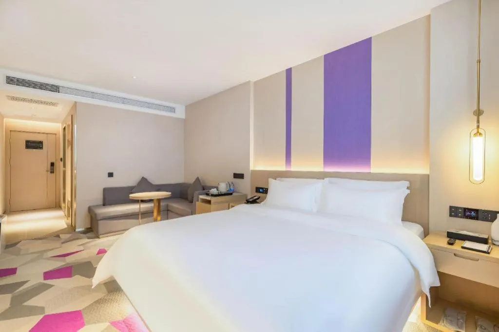 Bed in Lavande Hotel Beijing Industry University Metro Station