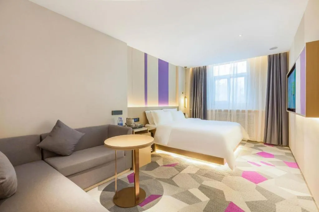 Bed in Lavande Hotel Beijing Industry University Metro Station