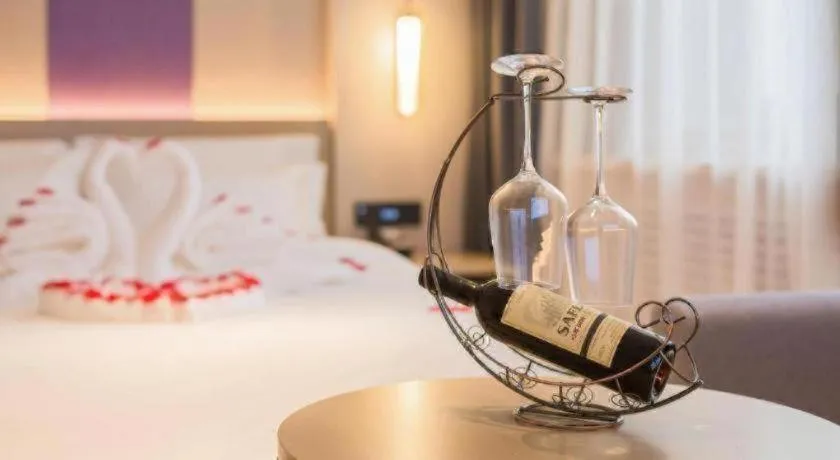 Bed in Lavande Hotel Beijing Industry University Metro Station