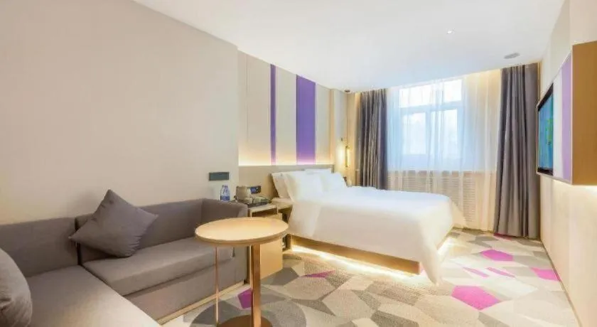 Bed in Lavande Hotel Beijing Industry University Metro Station