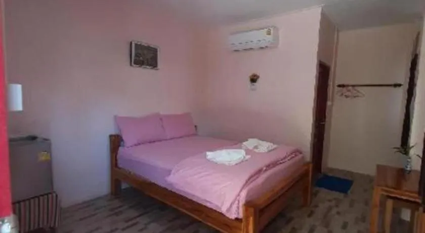 Bed in HotelBanAunirukChiangrai