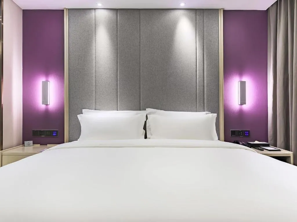 Bed in Lavande Hotel Hengshui Huizhong Plaza