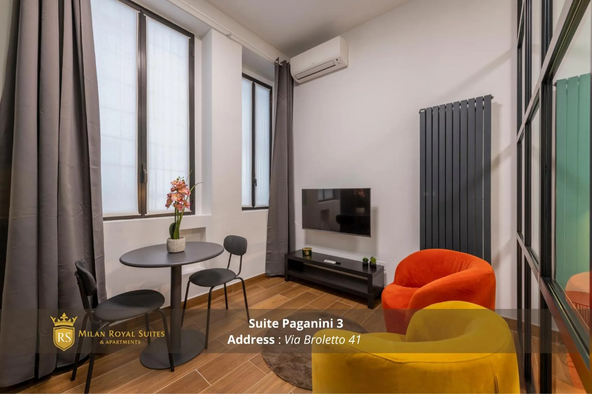 Living room in Milan Royal Suites - Centro Brera