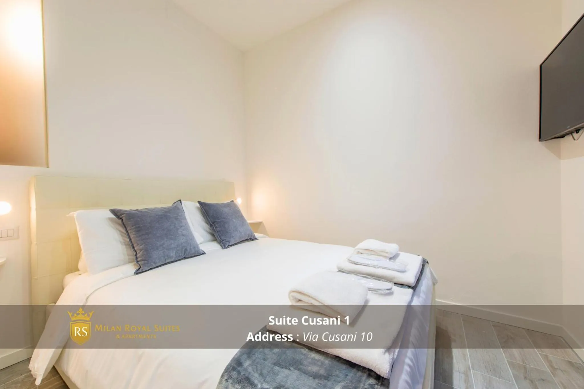 Bedroom, Bed in Milan Royal Suites - Centro Brera