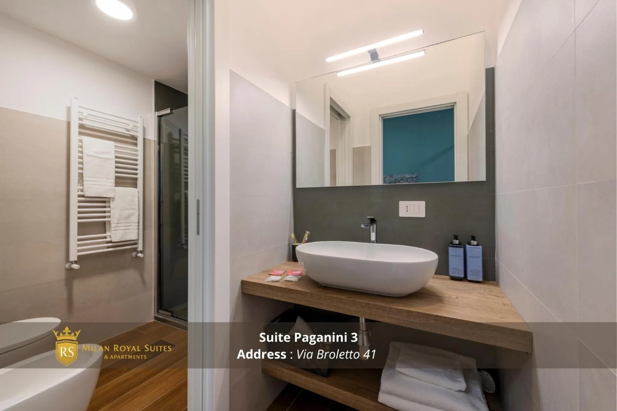 Bathroom in Milan Royal Suites - Centro Brera