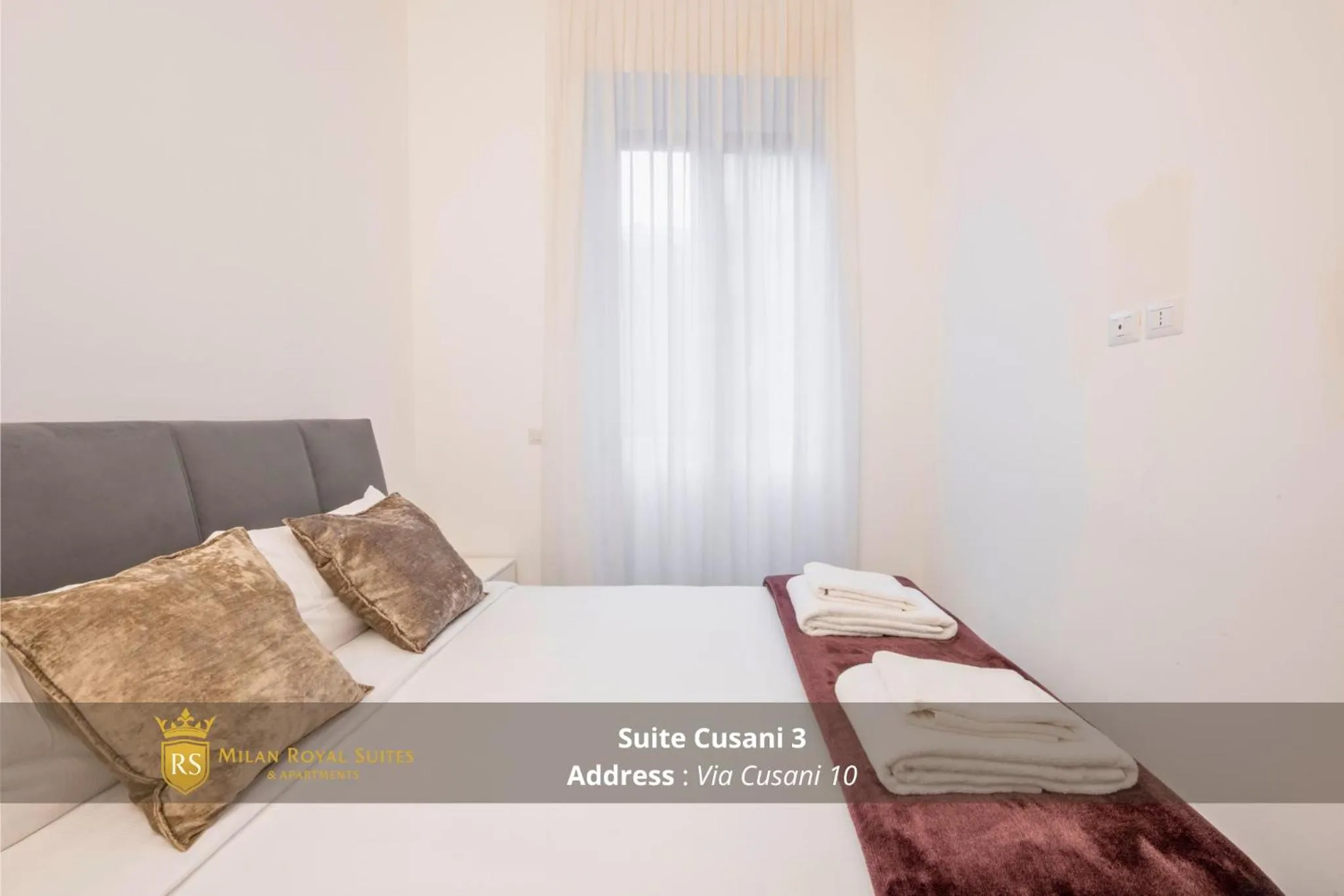 Bedroom, Bed in Milan Royal Suites - Centro Brera