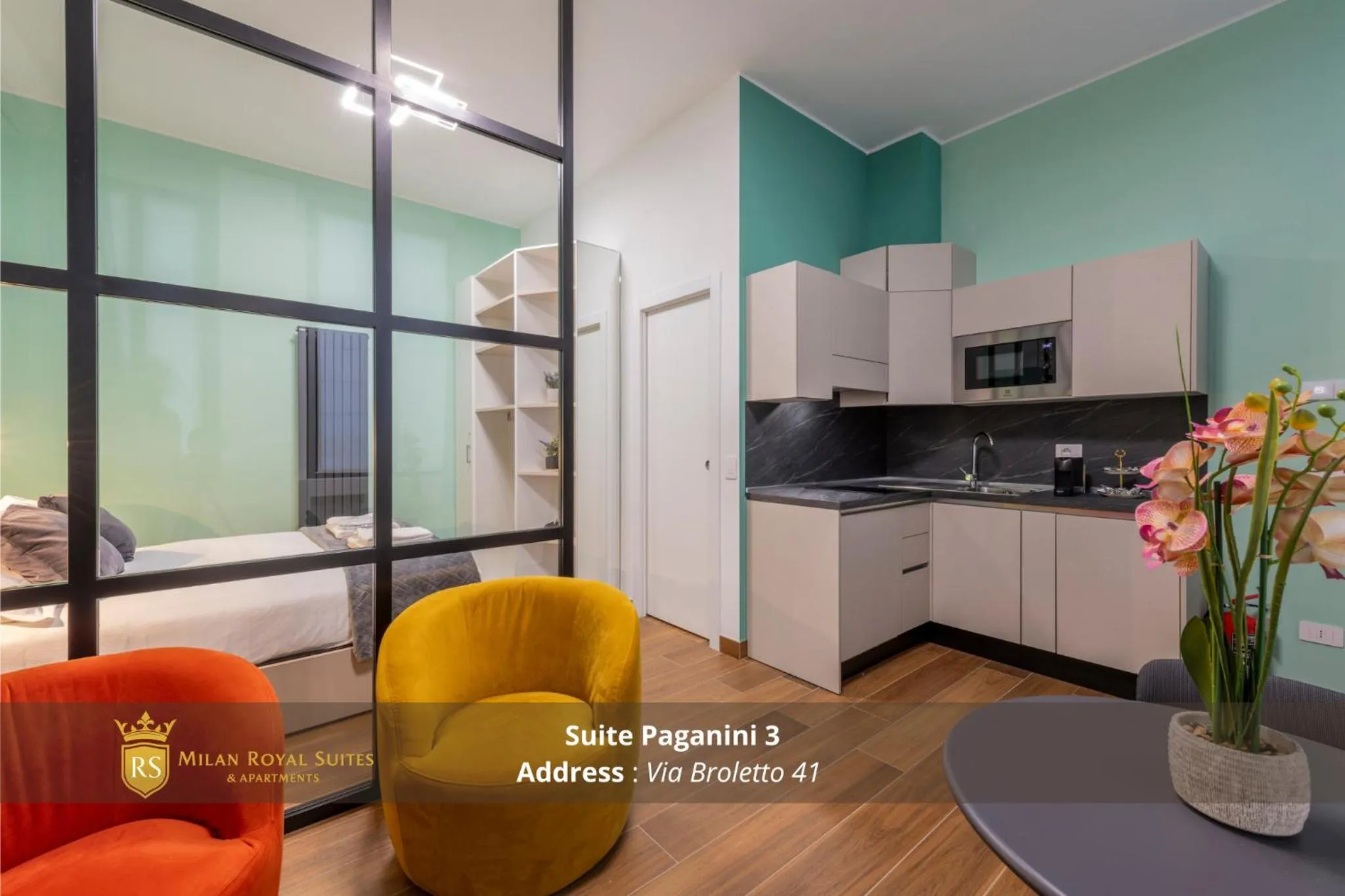 Kitchen or kitchenette in Milan Royal Suites - Centro Brera