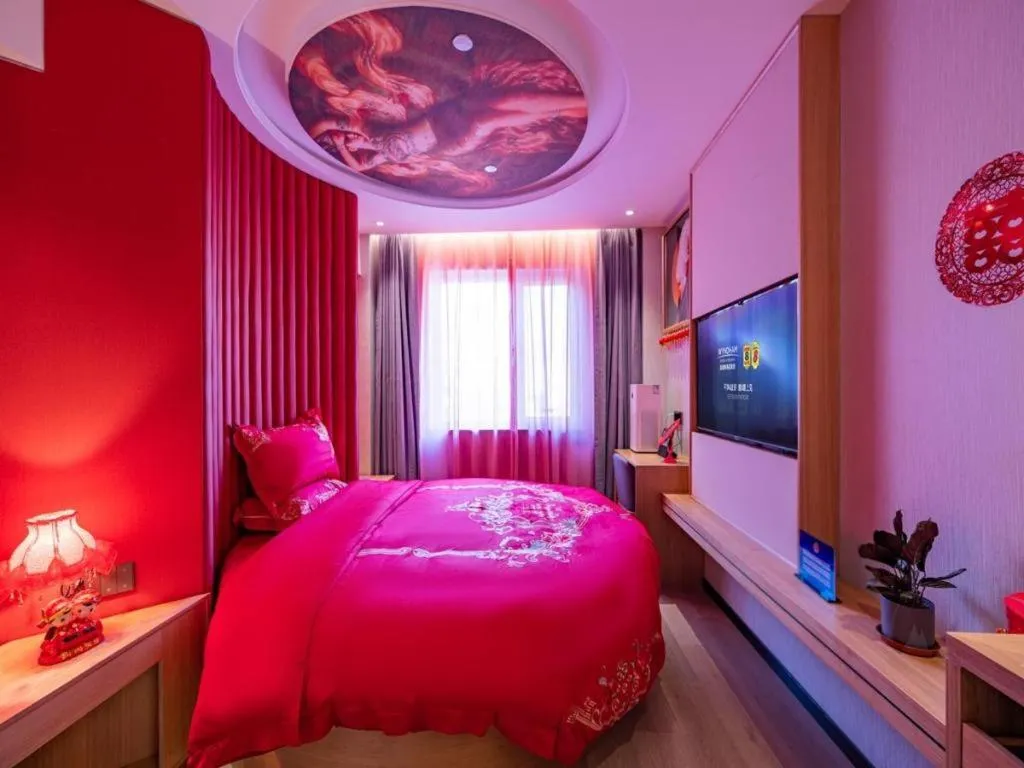 Bed in Super 8 Hotel Premier Beijing Changping Science & Technology Park