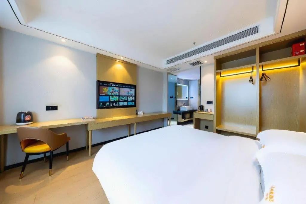 Bed in Gya Hotel Dingxi Lintao County East Bus Station