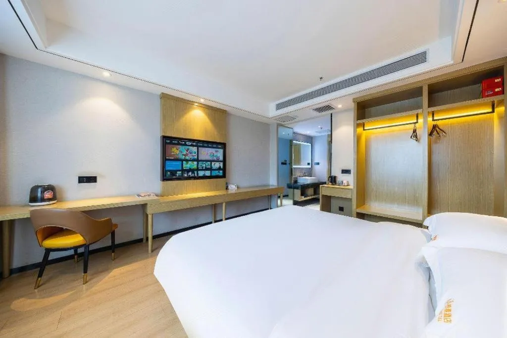 Bed in Gya Hotel Dingxi Lintao County East Bus Station