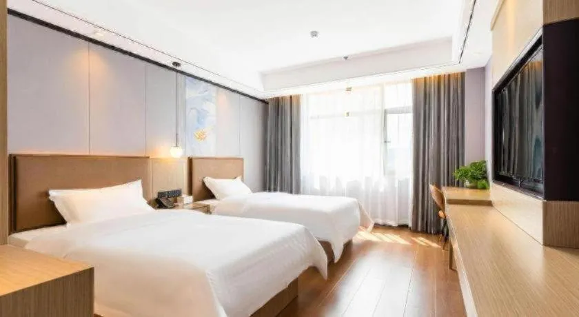 Bed in Gya Hotel Dingxi Lintao County East Bus Station