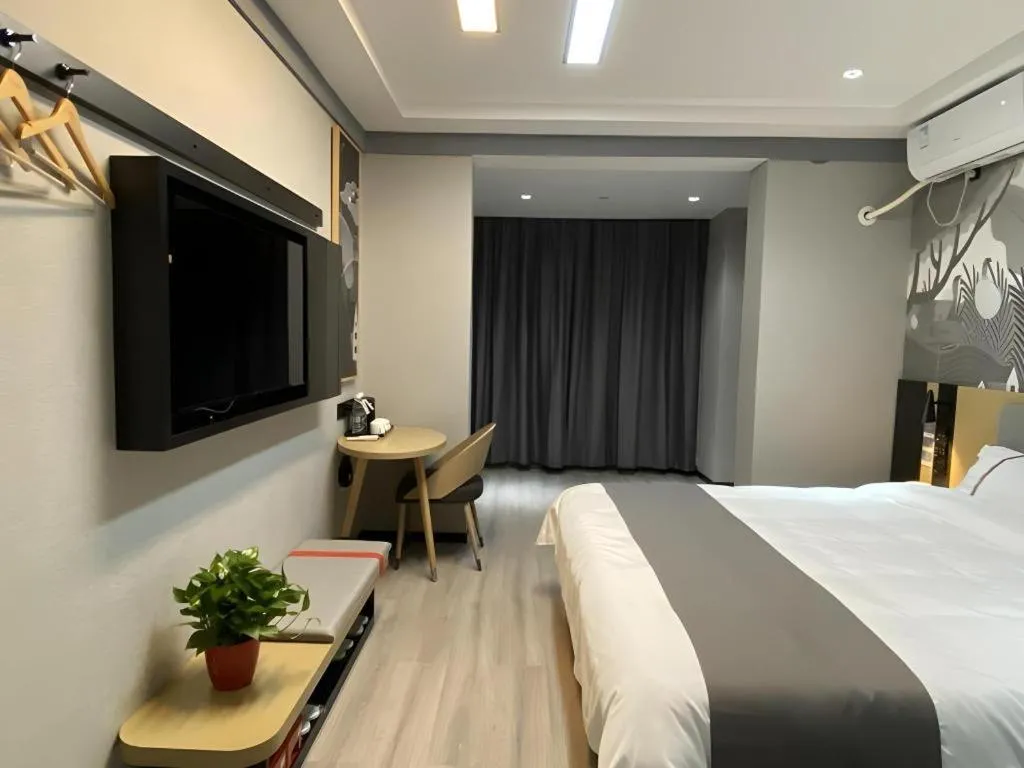Bed in Thank Inn Henan Zhoukou Chuanhui District Zhoukou Avenue Municipal Government