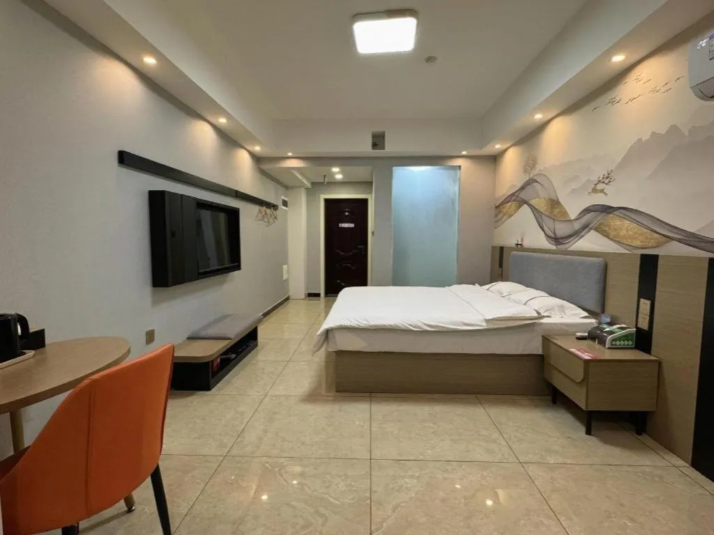 Bed in Thank Inn Henan Zhoukou Chuanhui District Zhoukou Avenue Municipal Government