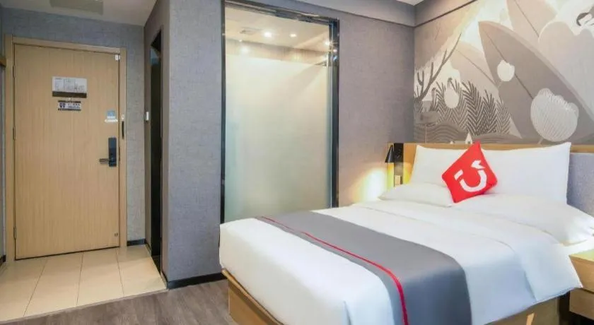 Bed in Thank Inn Henan Zhoukou Chuanhui District Zhoukou Avenue Municipal Government