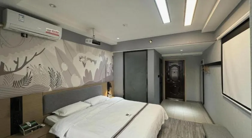 Bed in Thank Inn Henan Zhoukou Chuanhui District Zhoukou Avenue Municipal Government