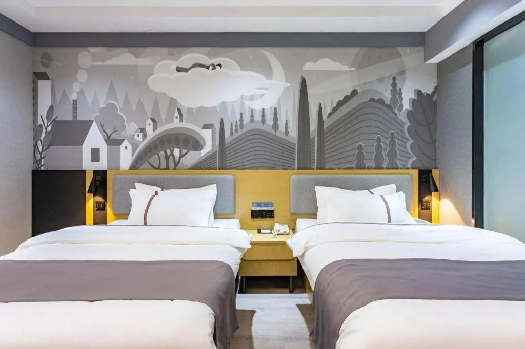 Bed in Thank Inn Henan Zhoukou Chuanhui District Zhoukou Avenue Municipal Government