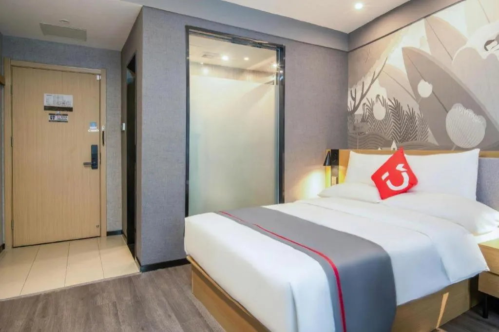 Bed in Thank Inn Henan Zhoukou Chuanhui District Zhoukou Avenue Municipal Government