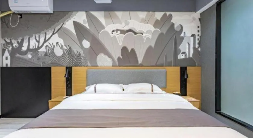 Bed in Thank Inn Henan Zhoukou Chuanhui District Zhoukou Avenue Municipal Government