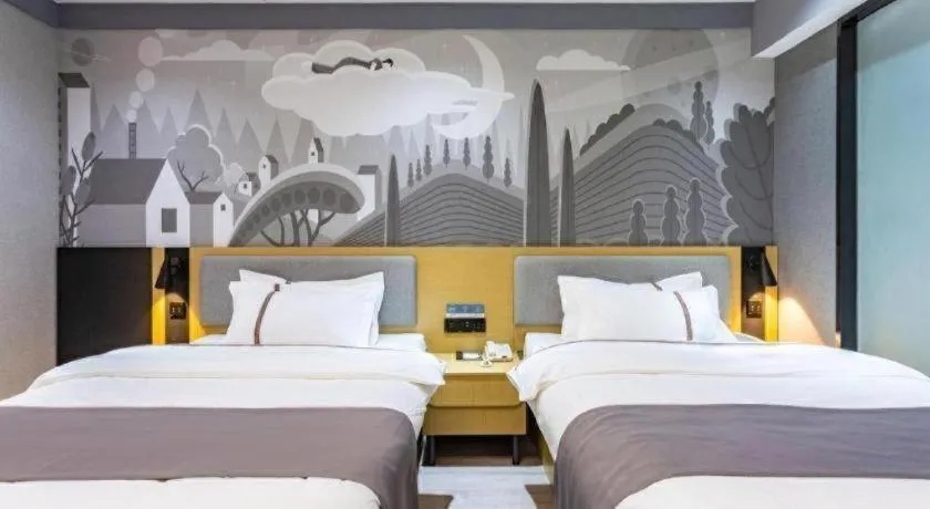 Bed in Thank Inn Henan Zhoukou Chuanhui District Zhoukou Avenue Municipal Government