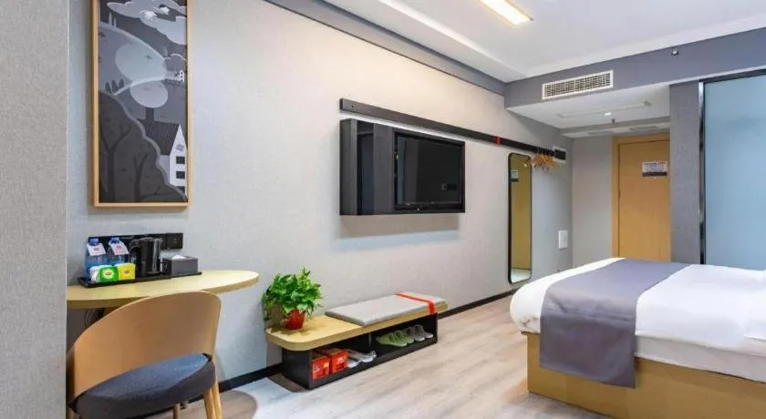 Bed in Thank Inn Henan Zhoukou Chuanhui District Zhoukou Avenue Municipal Government