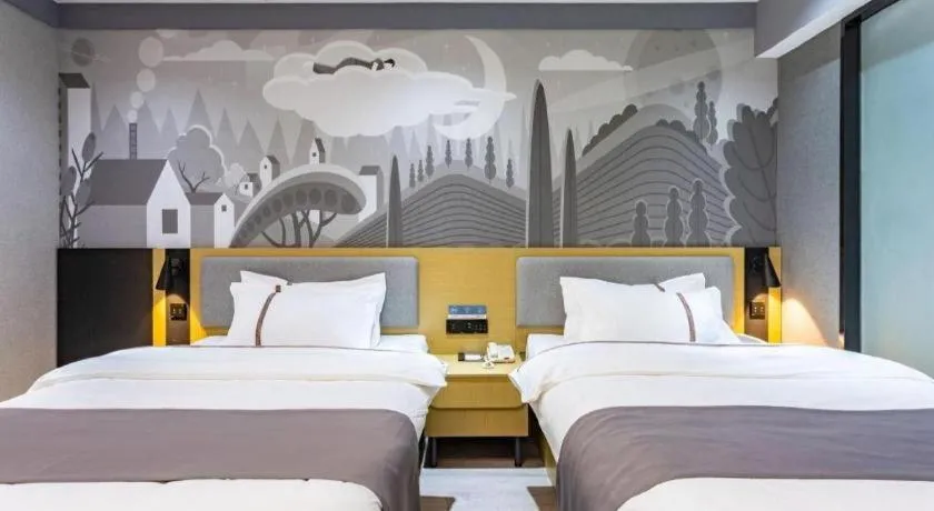 Bed in Thank Inn Henan Zhoukou Chuanhui District Zhoukou Avenue Municipal Government