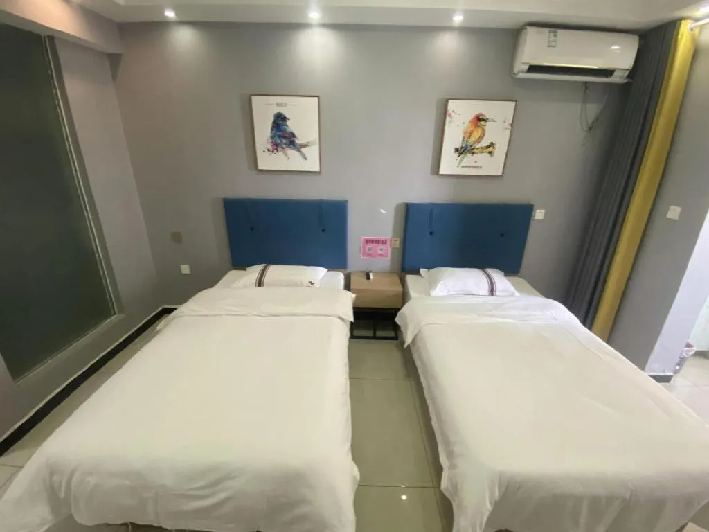 Bed in Thank Inn Henan Zhoukou Chuanhui District Zhoukou Avenue Municipal Government