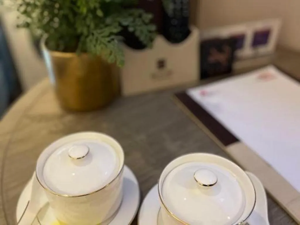 Bed in Echarm Plus Hotel Hangzhou Binjiang Xingguang Avenue