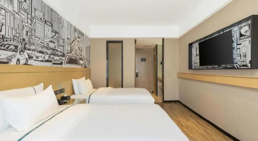 Bed in City Comfort Inn You County Wangyun International Plaza