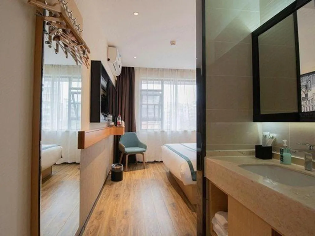 Bed in City Comfort Inn You County Wangyun International Plaza