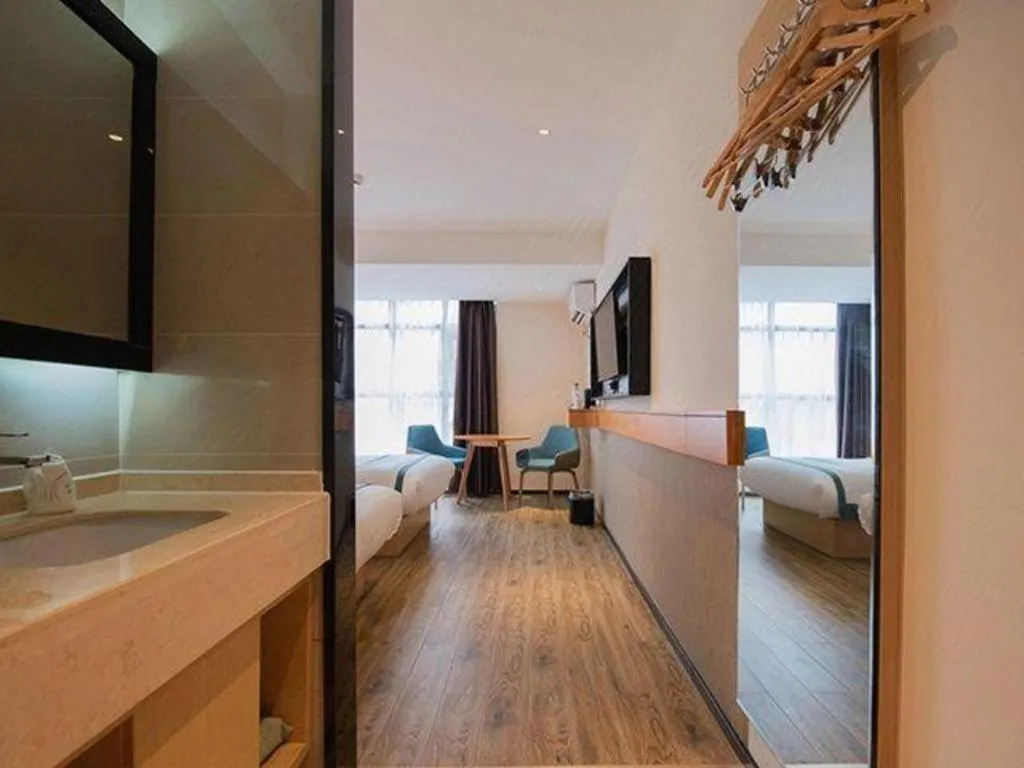 Bed in City Comfort Inn You County Wangyun International Plaza