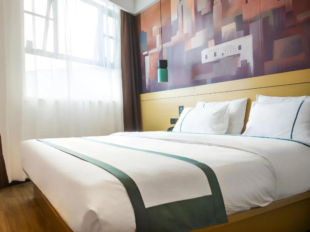 Bed in City Comfort Inn You County Wangyun International Plaza