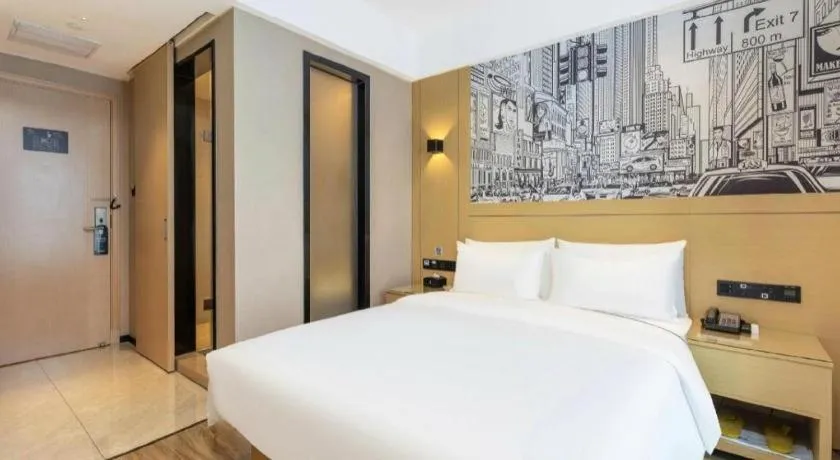 Bed in City Comfort Inn You County Wangyun International Plaza