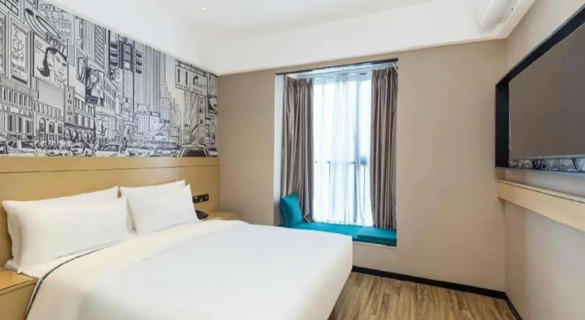Bed in City Comfort Inn You County Wangyun International Plaza