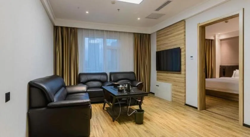 Bed in City Comfort Inn Handan New Century Plaza