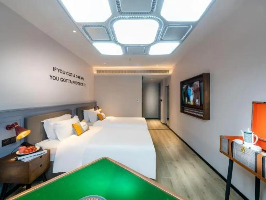 Bed in Premier City Comfort Hotel Suizhou Wuyue Plaza