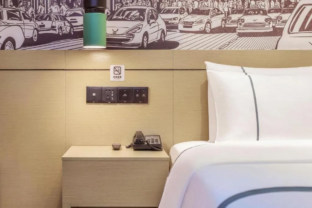 Bed in City Comfort Inn Chongqing Fuling North Station Taiyi Avenue