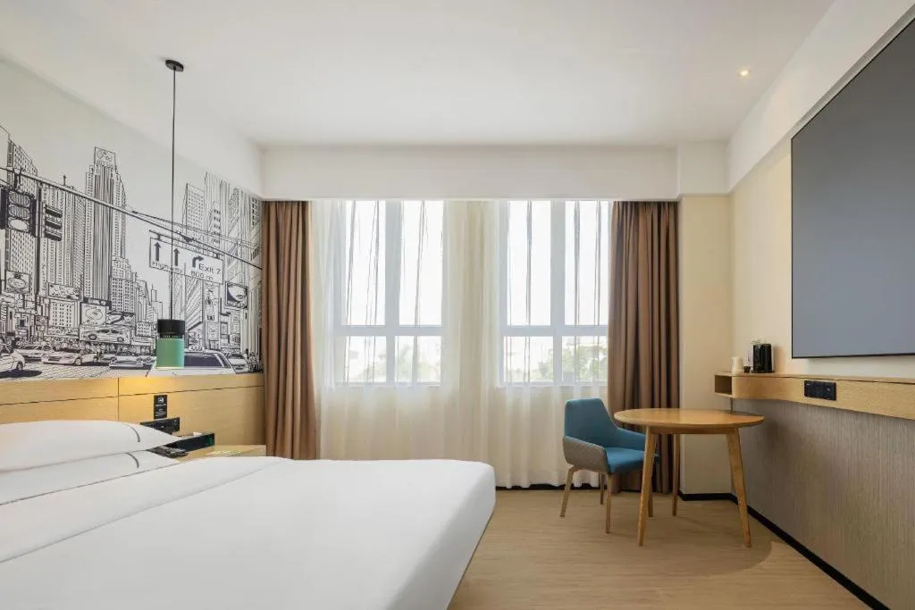 Bed in City Comfort Inn Chongqing Fuling North Station Taiyi Avenue