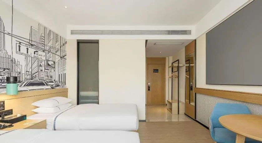 Bed in City Comfort Inn Chongqing Fuling North Station Taiyi Avenue