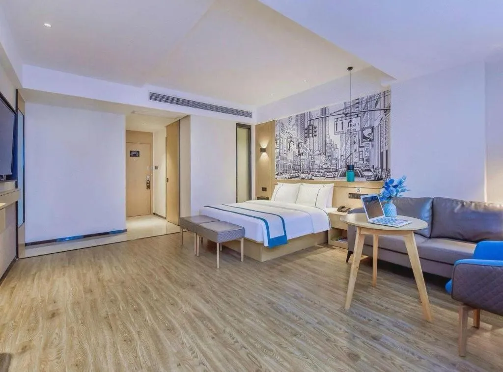 Bed in City Comfort Inn Chongqing Fuling North Station Taiyi Avenue